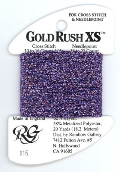 Rainbow Gallery Gold Rush XS / X15 Purple
