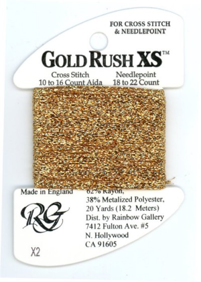 Rainbow Gallery Gold Rush XS / X2 Gold