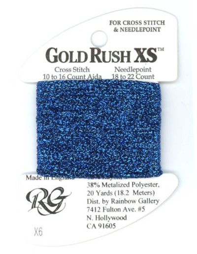 Rainbow Gallery Gold Rush XS / X6 Royal Blue