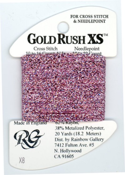 Rainbow Gallery Gold Rush XS / X8 Pink