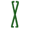Circle Letter X, Middle