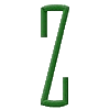 Circle Letter Z, Middle