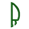 Circle Letter R, Right