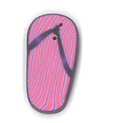 Purple Flip Flop Button