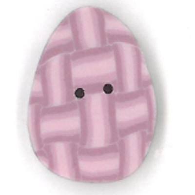 Small Lavender Egg Button