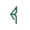 Diamond 4 Letter R, Left