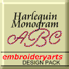 Harlequin Monogram