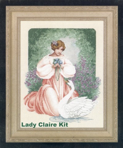 Lady Claire Cross Stitch Kit