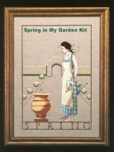 Spring In My Garden Cross Stitch Kit