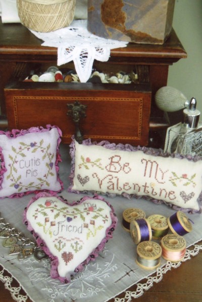 Valentine Trifles Cross Stitch Patterns