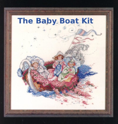 The Baby Boat Cross Stitch Kit