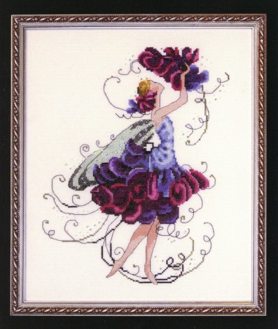Sweet Pea Pixie Couture Collection Cross Stitch Pattern