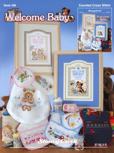 Welcome Baby Cross Stitch Booklet