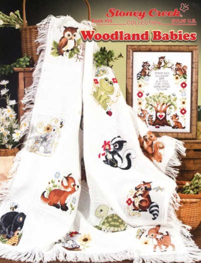 Woodland Babies Cross Stitch Book