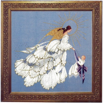 Angel of Mercy II Counted Cross Stitch Pattern