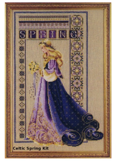 Celtic Spring Counted Cross Stitch Kit