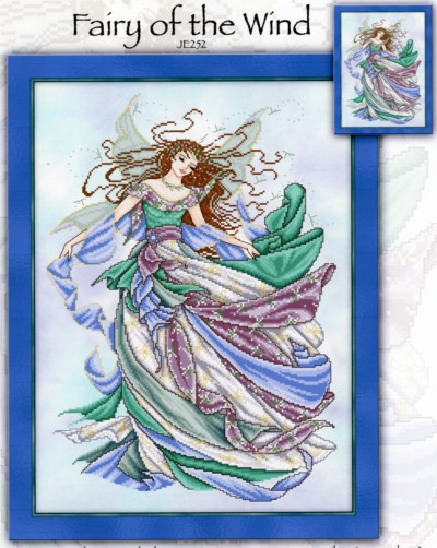 Fairy Of The Wind Cross Stitch Pattern Embroidery Patterns By Joan Elliott