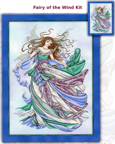 Fairy of the Wind Cross Stitch Kit