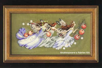 Shakespeare's Fairies Cross Stitch Kit