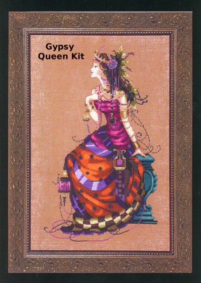 The Gypsy Queen Cross Stitch Kit