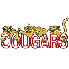 Cougars Logo with Appliqué Text