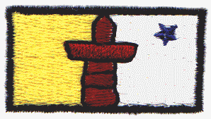 Nunavut Territory Flag (large)