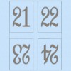 Count Down Calendar 6 (Large Hoop)