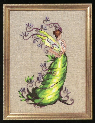 Poison Ivy (Poison Pixie) Cross Stitch Pattern