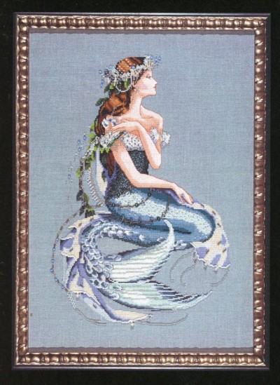 Enchanted Mermaid Cross Stitch Pattern