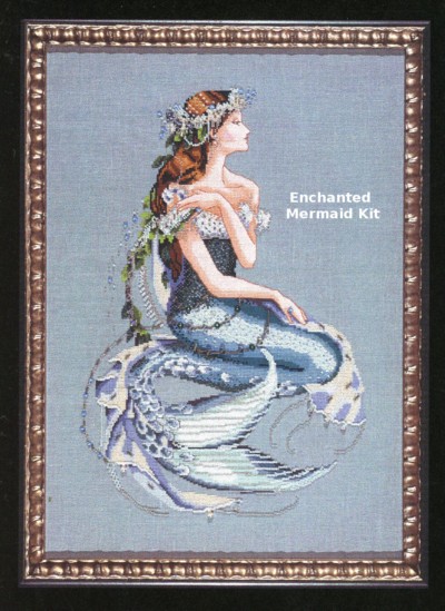 Enchanted Mermaid Cross Stitch Kit