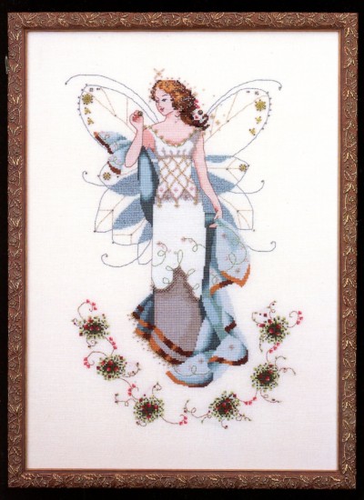 May's Emerald Fairy Cross Stitch Pattern