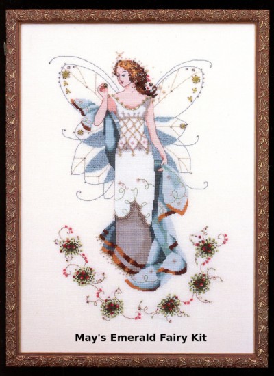 May's Emerald Fairy Cross Stitch Kit