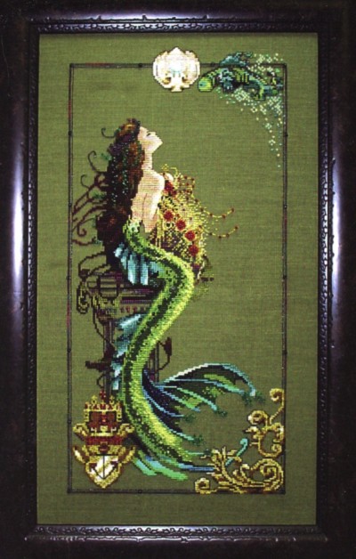 Mermaid Of Atlantis Cross Stitch Pattern