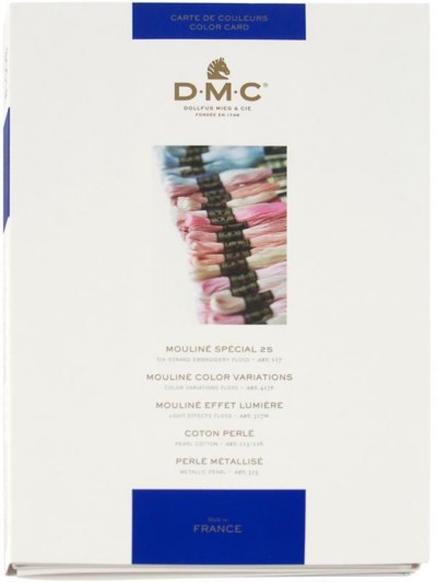 DMC Floss Color Card (Printed)