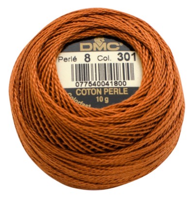 DMC Pearl Cotton Balls Article 116 Size 8 / 301 MD Mahogany