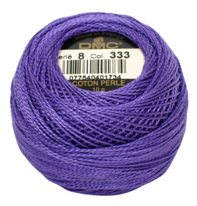 DMC Pearl Cotton Balls Article 116 Size 8 / 333 V DK Blue Violet