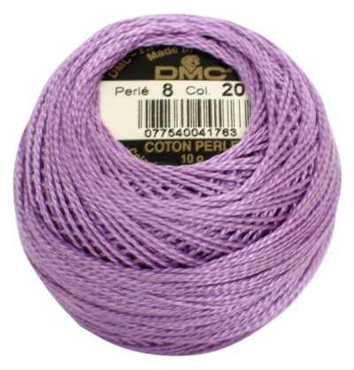DMC Pearl Cotton Balls Article 116 Size 8 / 209 DK Lavender