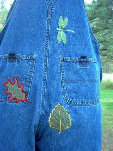 Sat-in-Leaves Overalls