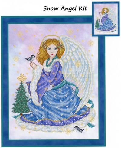 Snow Angel Cross Stitch Kit