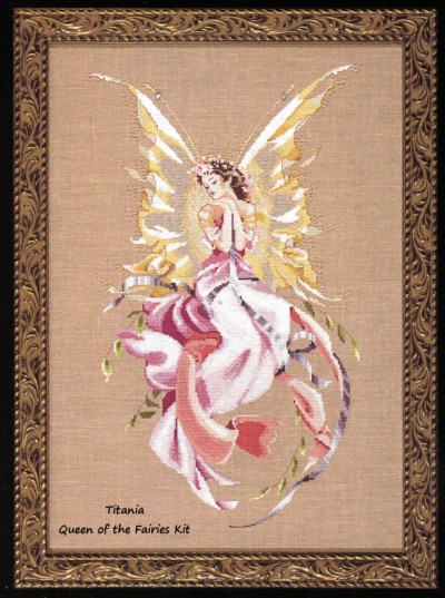 Titania Queen Of The Fairies Cross Stitch Kit