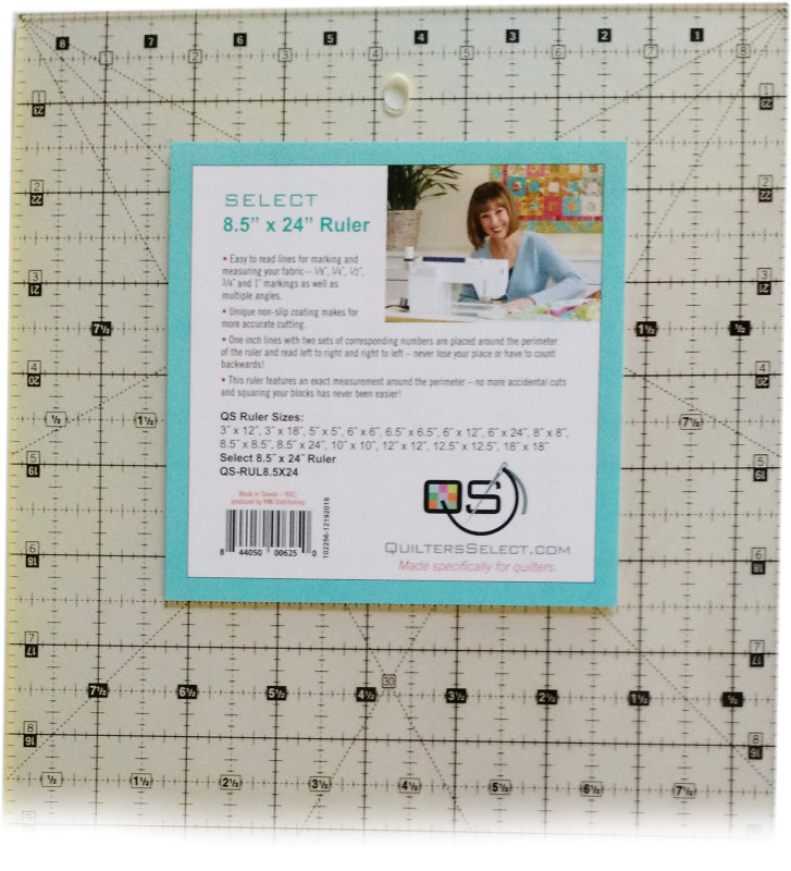 24 x 3 1/2 QUILTER'S RULER