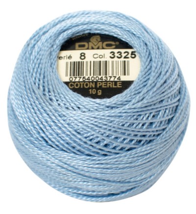 DMC Pearl Cotton Balls Article 116 Size 8 / 3325 LT Baby Blue