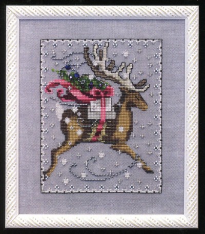 Comet Christmas Eve Couriers Cross Stitch Pattern