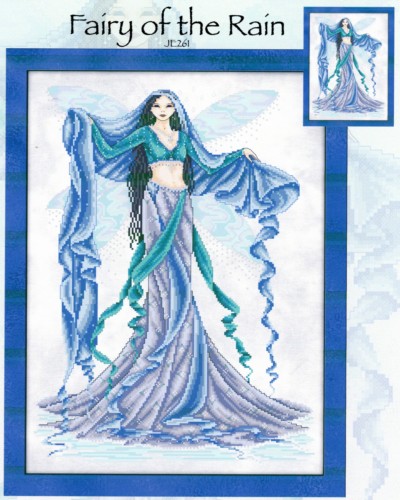 Fairy of the Rain Cross Stitch Pattern