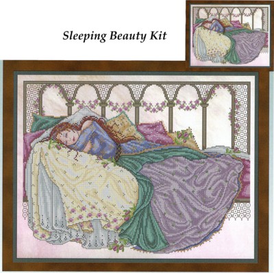 Sleeping Beauty Cross Stitch Kit