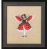 Image of Miss Ladybug Cross Stitch Pattern
