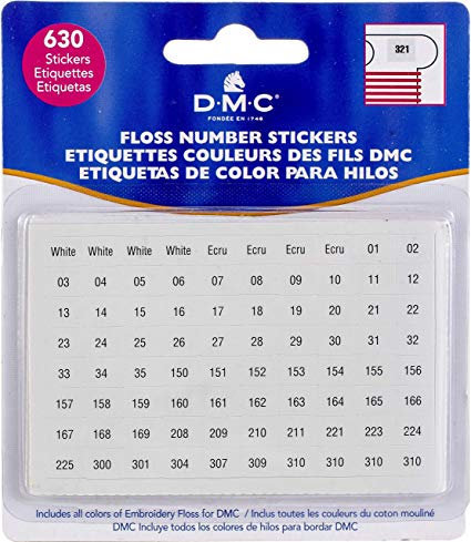 How to label floss bobbins  Embroidery floss storage, Dmc embroidery  floss, Cross stitch floss