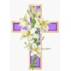 FSL Easter Lily Cross (4x4)