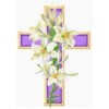 FSL Easter Lily Cross (5x7)