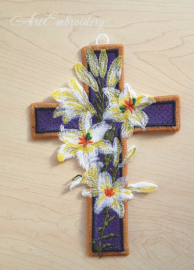 FSL Easter Lily Cross